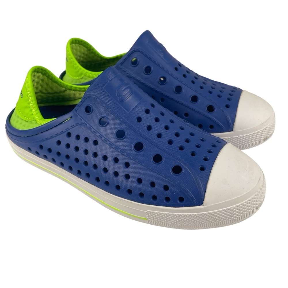 Skechers Kids Guzman Steps Slip on Sneakers Sandals Aqua Surge Size 3 NEW